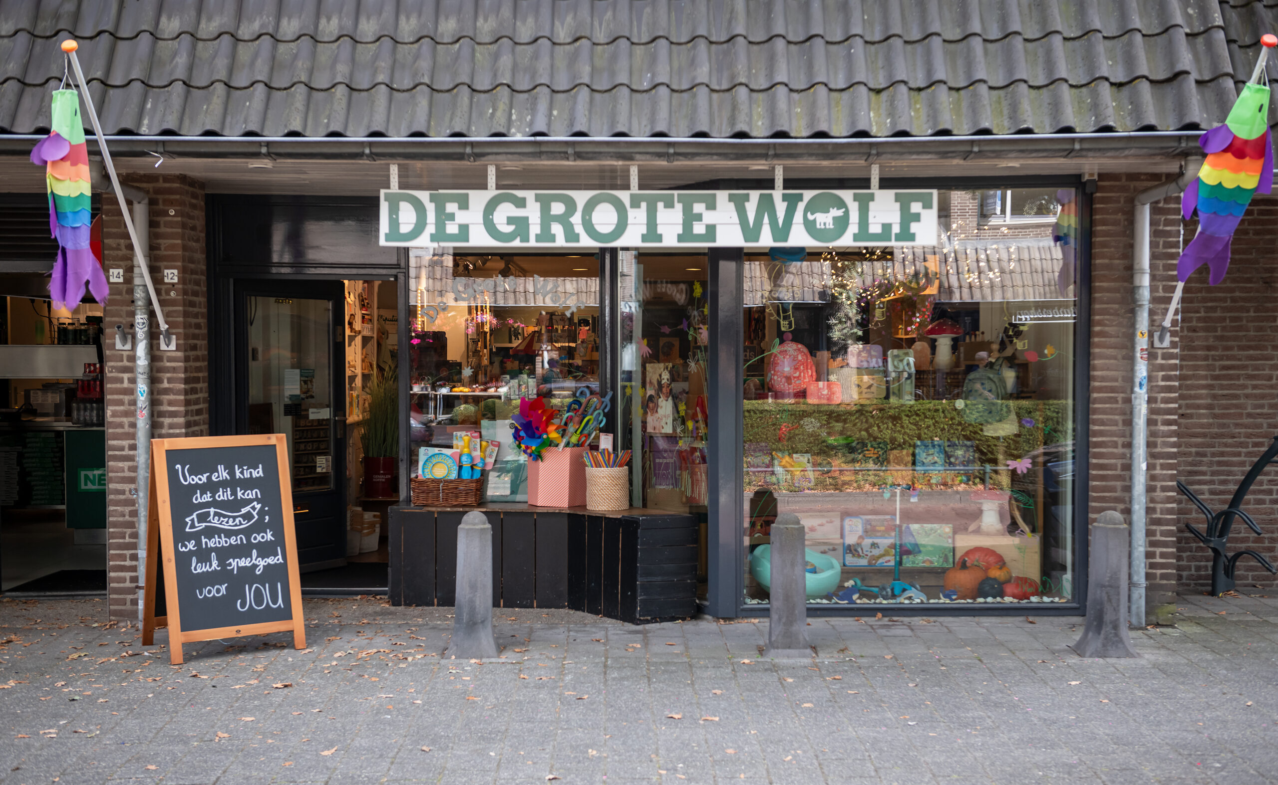 De grote Wolf speelgoed winkel in Nuenen