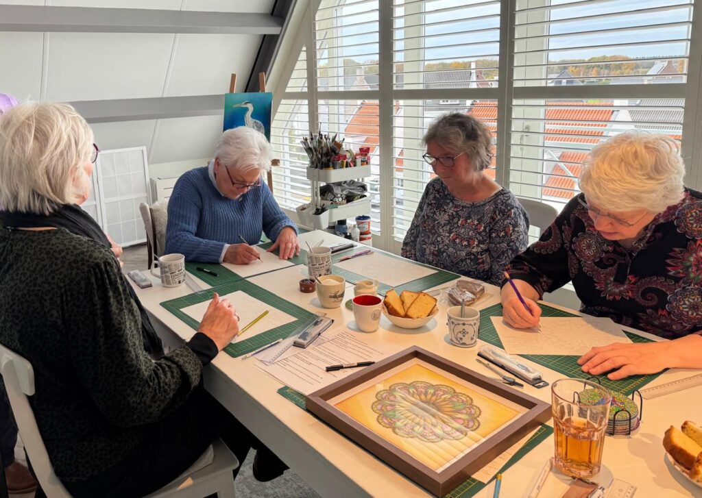 mandalatekenen met Caroline Adriaans november 2025