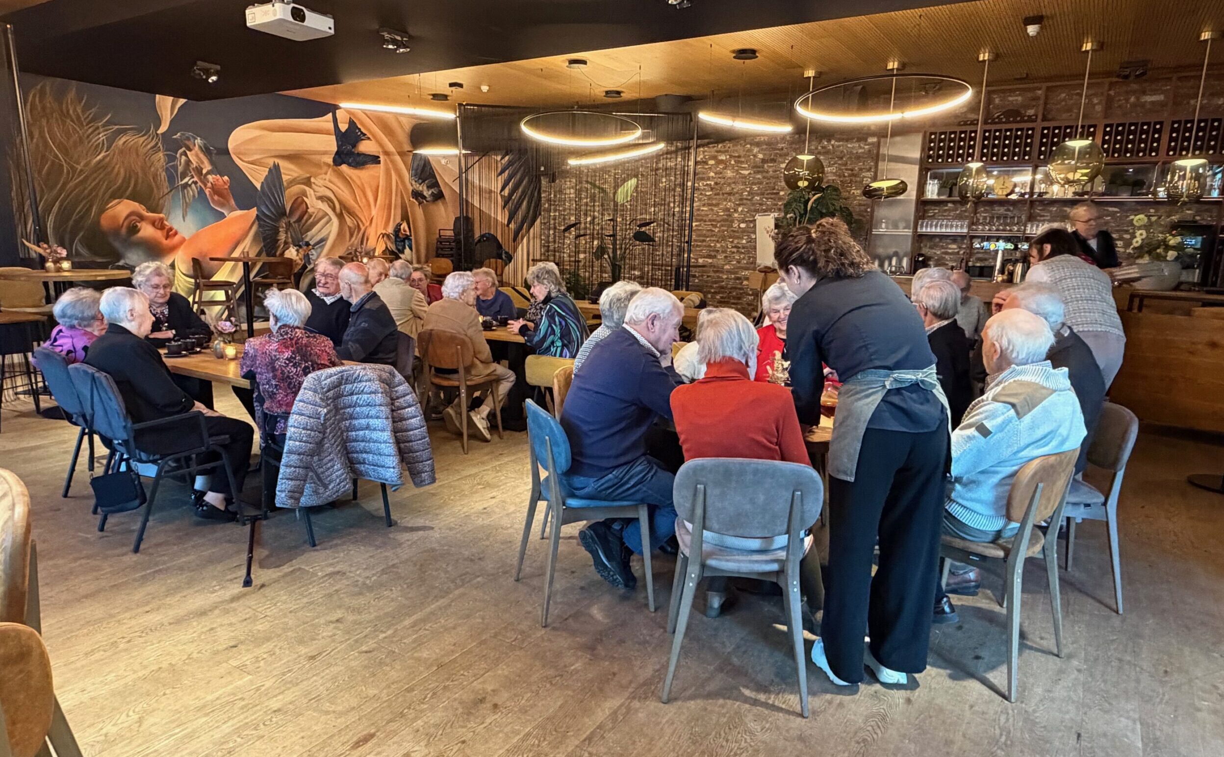 Leden voor Leden, lunch met Seniorenvereniging Beers Vitaal