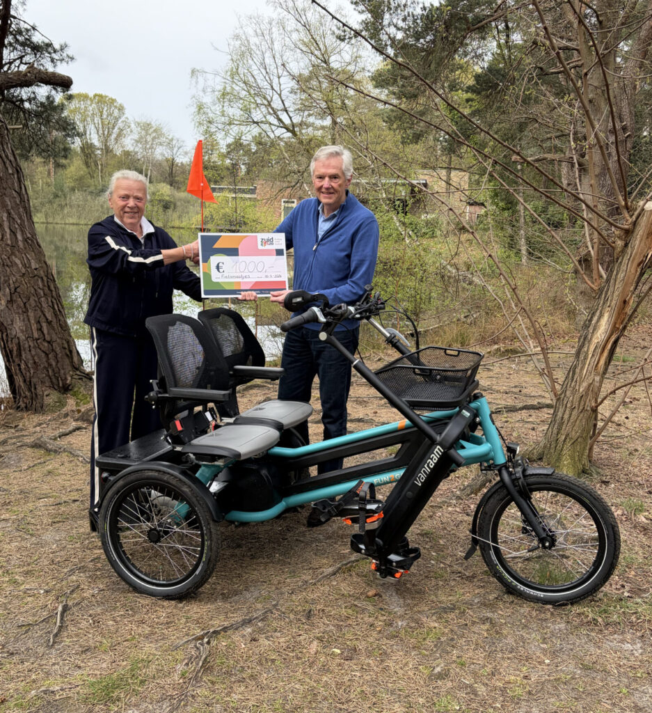 Zuid&Zo ondersteunt Fietsmaatjes Aalst-Waalre met Leden voor Leden initiatief
