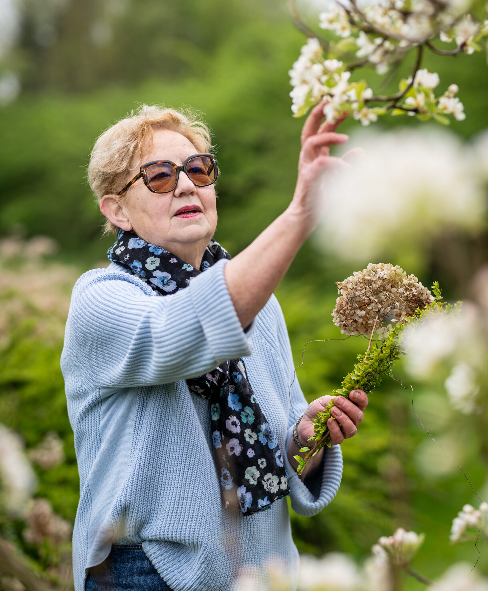 Betsie van Betsie's Hof bij bloessoms, Foto: Tom van Limpt